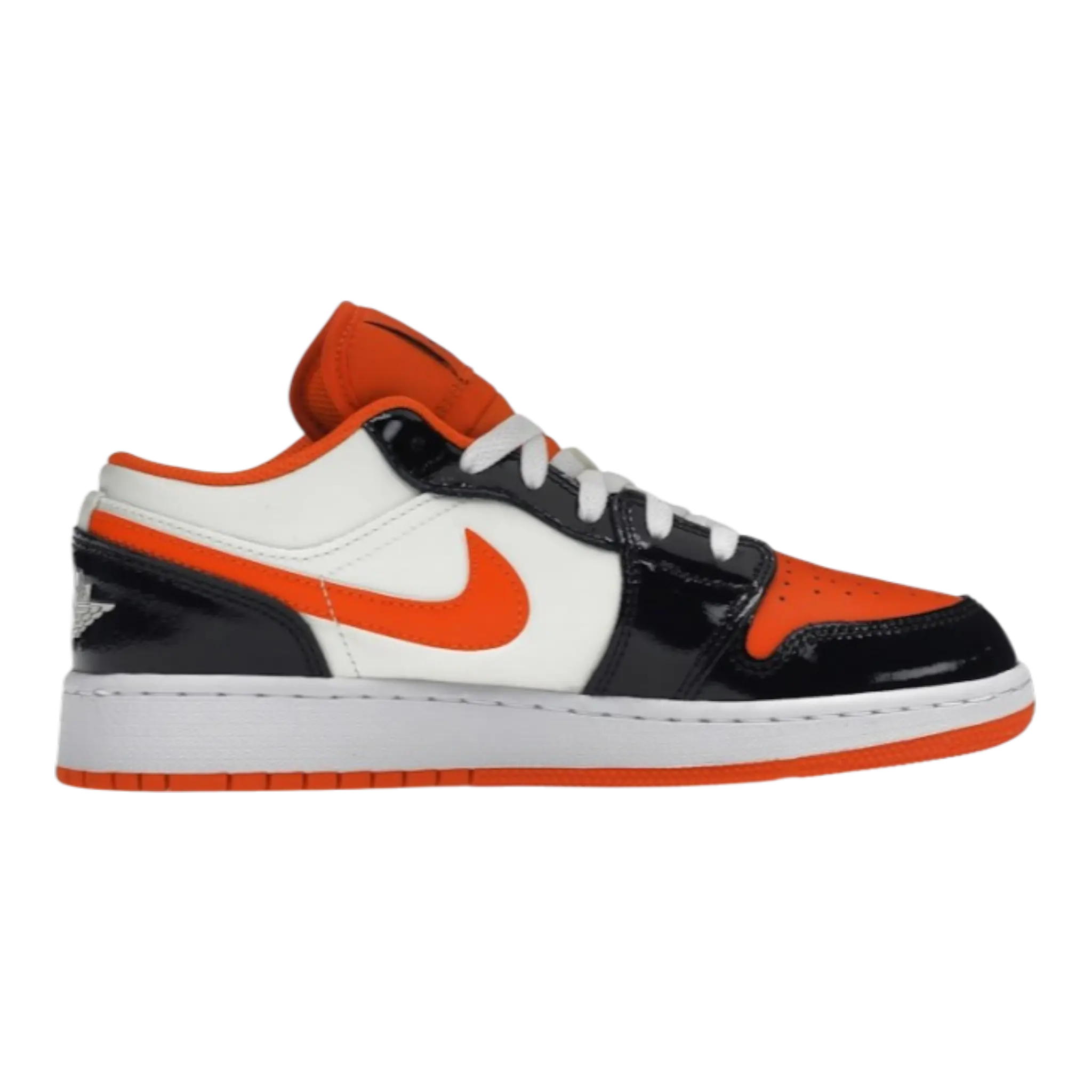 Air Jordan 1 Low SE Kids Sneakers Team Orange/Black