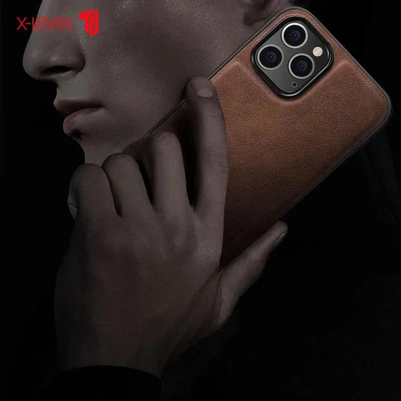 Elegant Leather iPhone Shield